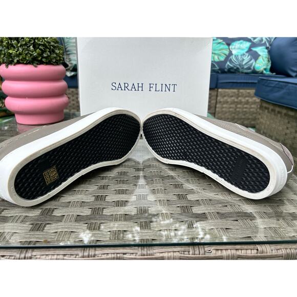 Sarah Flint “Perfect Sneaker” Taupe – Size Women’s 8.5 - Brand New in Box. - Picture 6 of 9